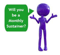 Asking for Sustainers for Gifts on Giving Days