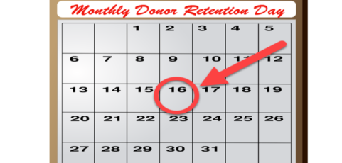 Create a Monthly Donor Retention Day